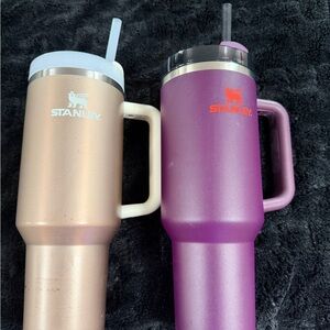 Stanley Tumbler Set in Purple and rose gold